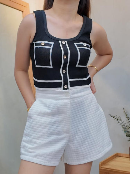 Trish Chic Knit Crop Top