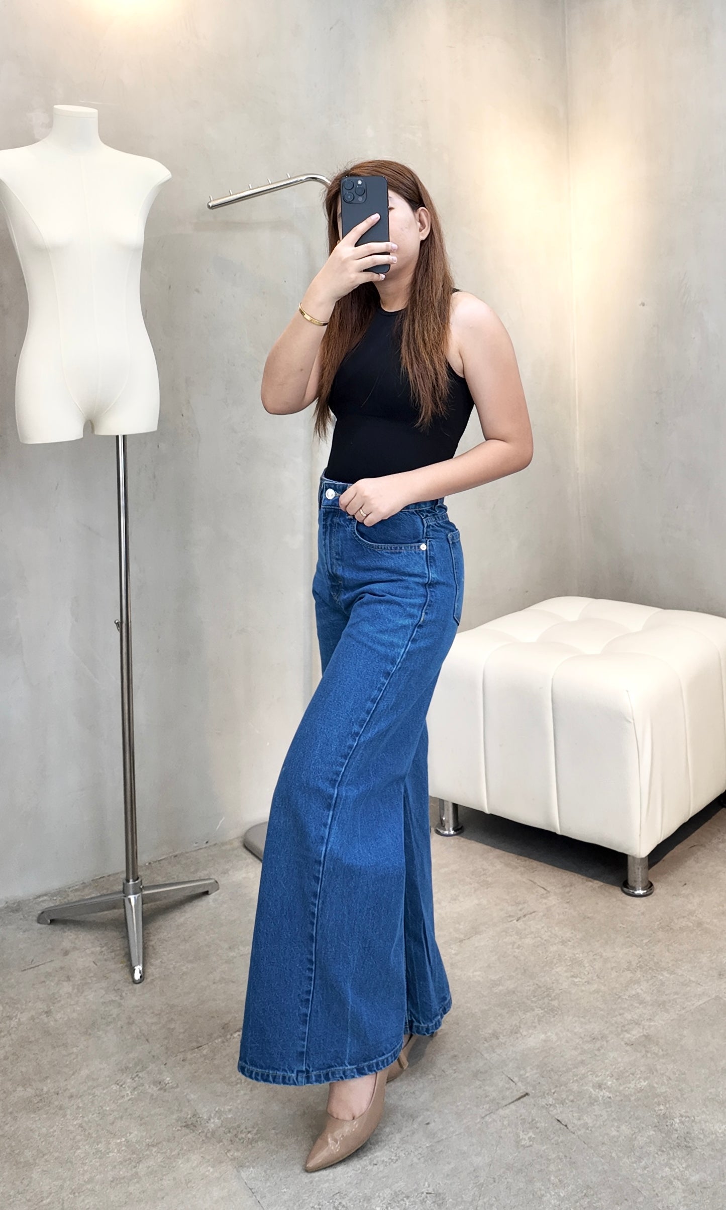 Maria Denim Pants