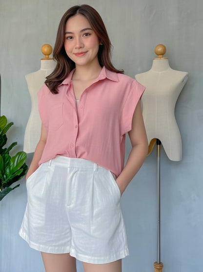 Eva Button Down Top