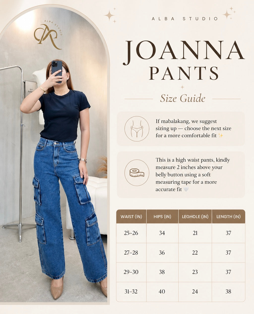 Joanna Cargo Pants