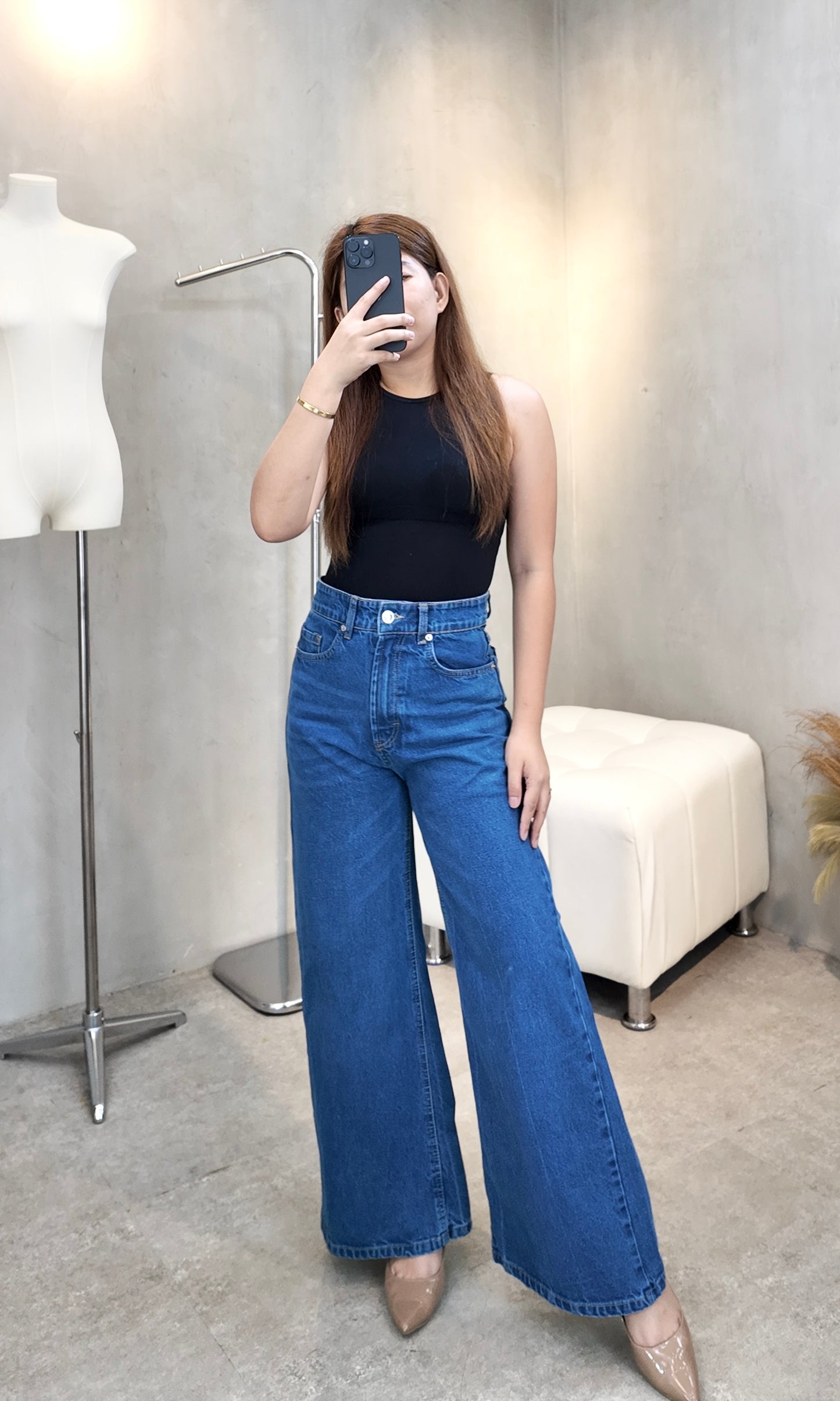 Maria Denim Pants
