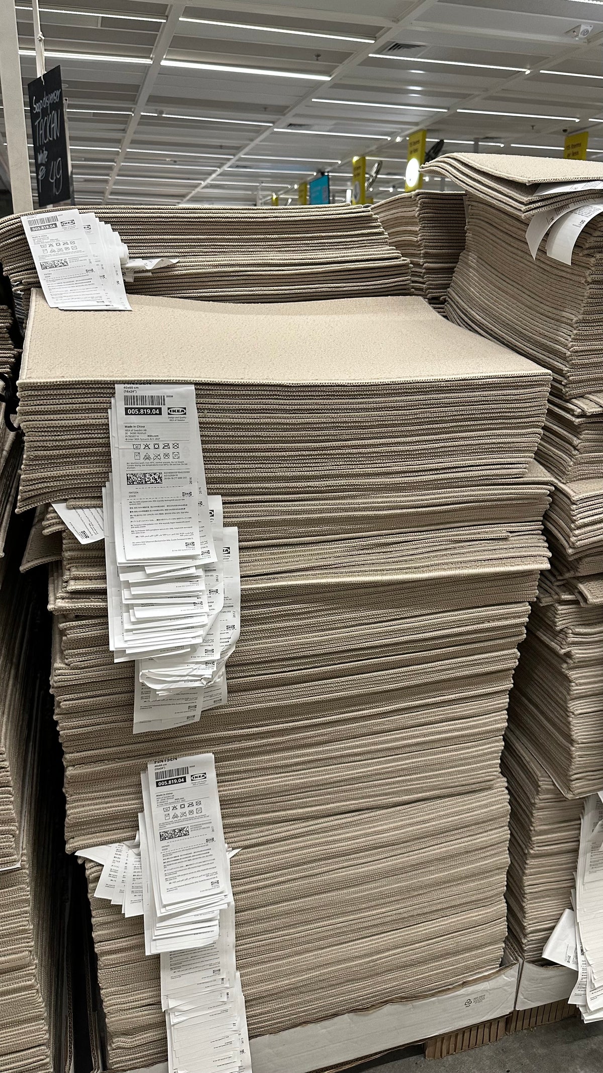 Original IKEA MAT (FINTSEN)