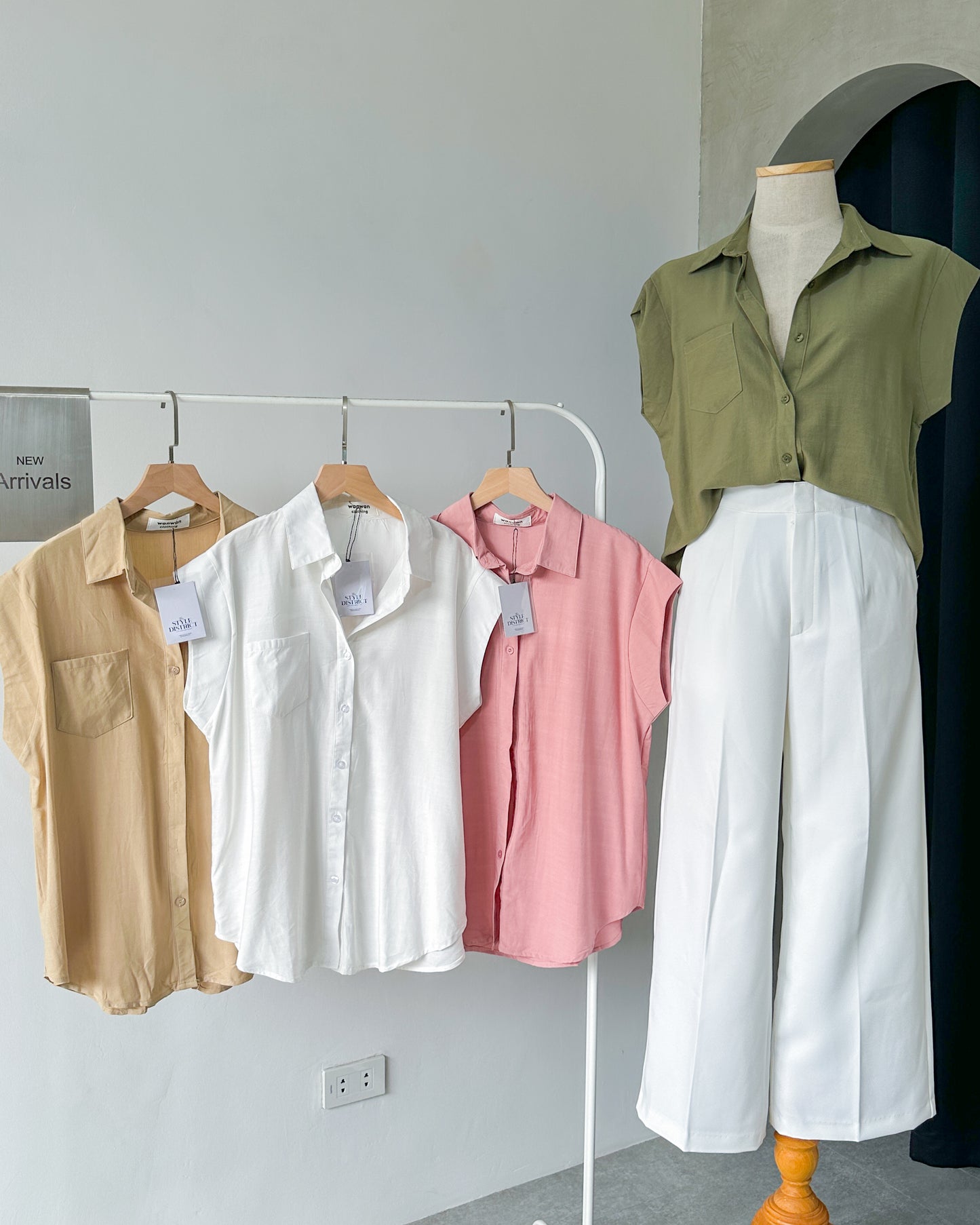 Eva Button Down Top