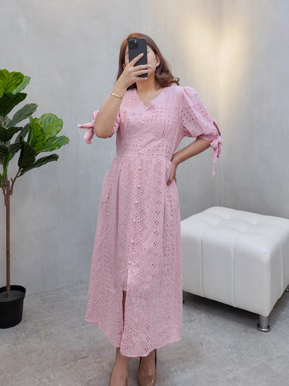Jordyn Eyelet Dress
